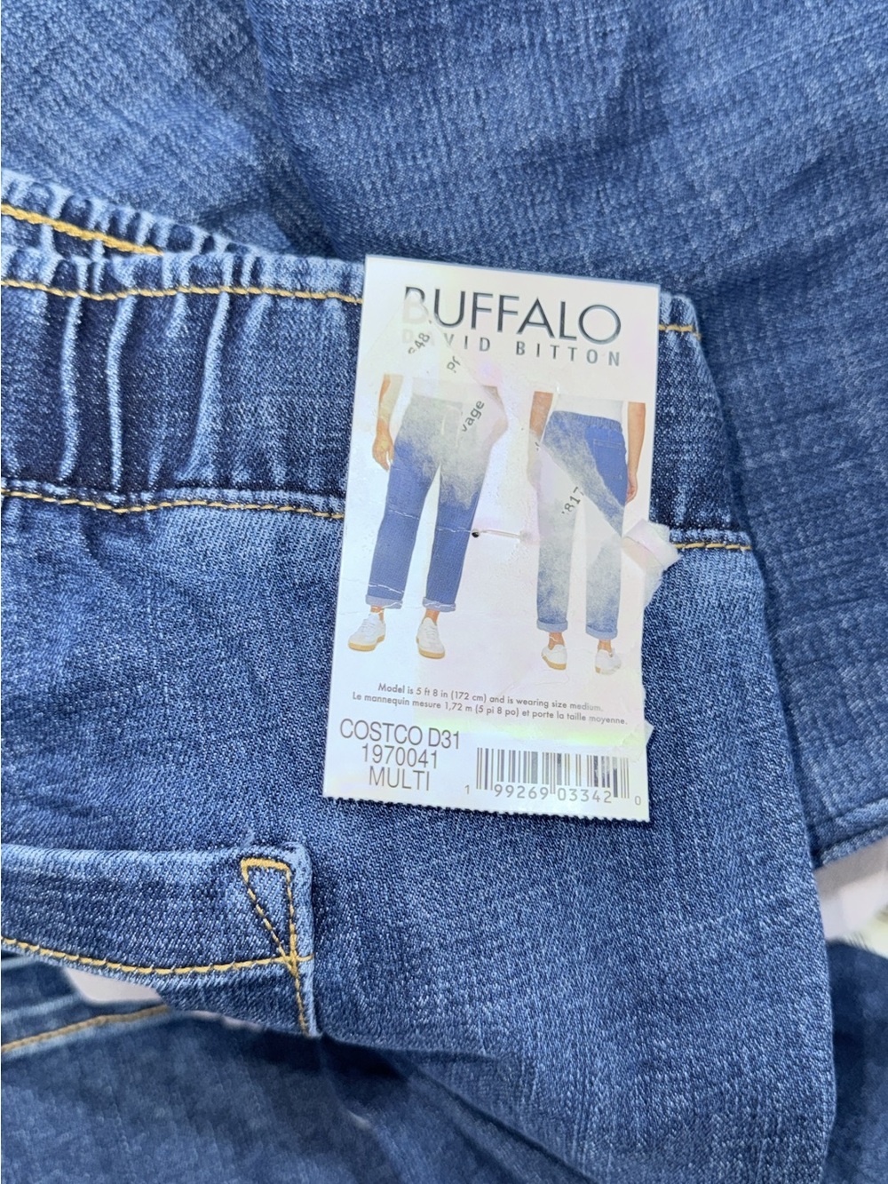 Buffalo David Bitton Women’s Medium Blue Boyfriend Jeans